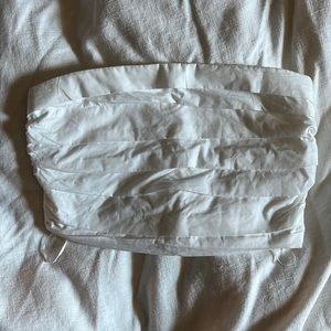 Abercrombie Poplin Tube Top